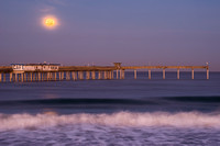 OB Pier Moonset